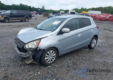 2015 Mitsubishi Mirage De/Rf z USA, uszkodzony, nr VIN ML32A3HJ0FH034117